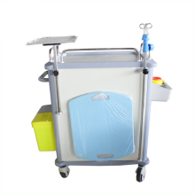 ABS Emergency Trolley Hospital Trolley Hospital Medical Cart Mobile Trolley